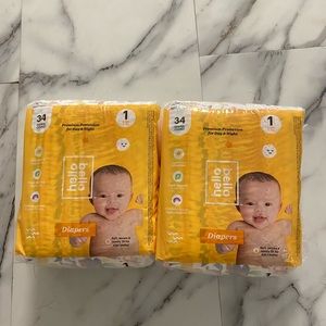 Hello bello diapers size 1
